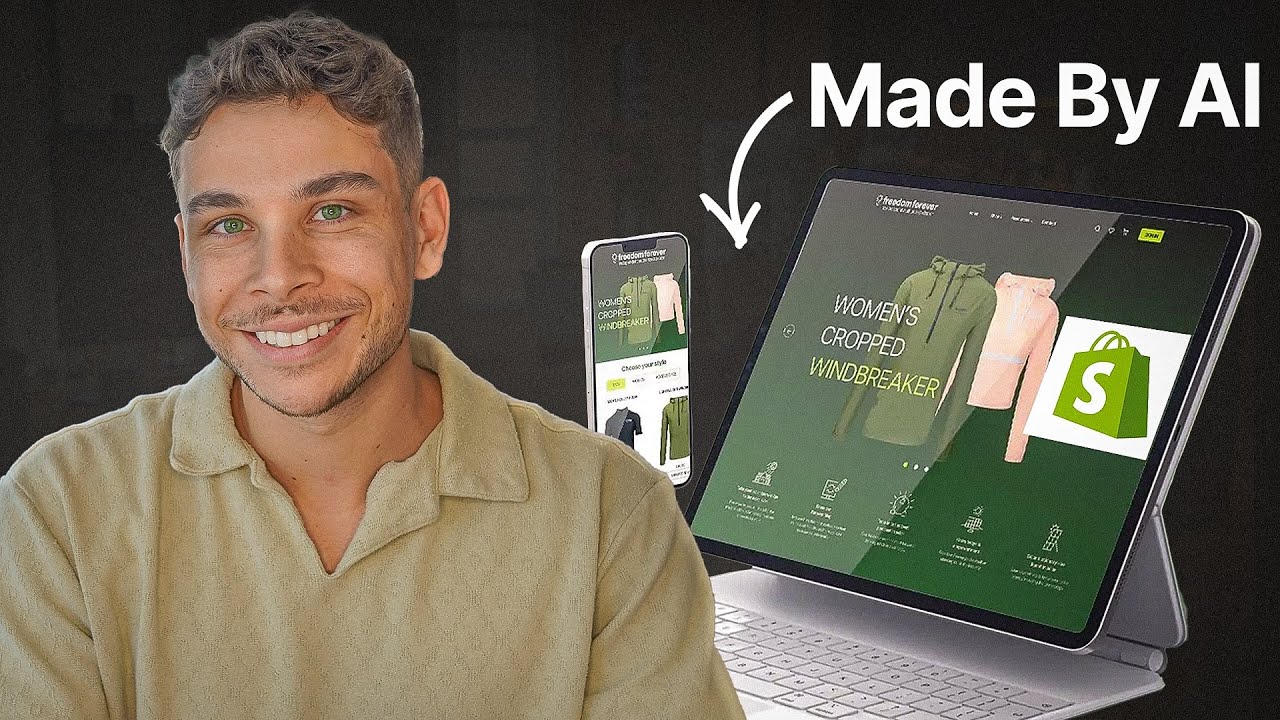 Build a Shopify Store in 10 Minutes with A.I. (2025 Beginner Guide)