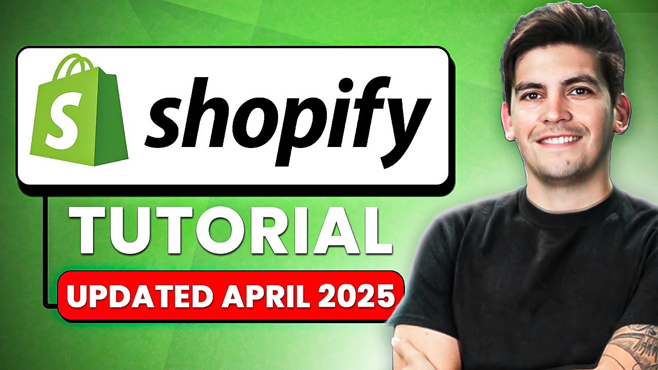 Shopify Tutorial for Beginners 2025 (Setup Your Store In Minutes)