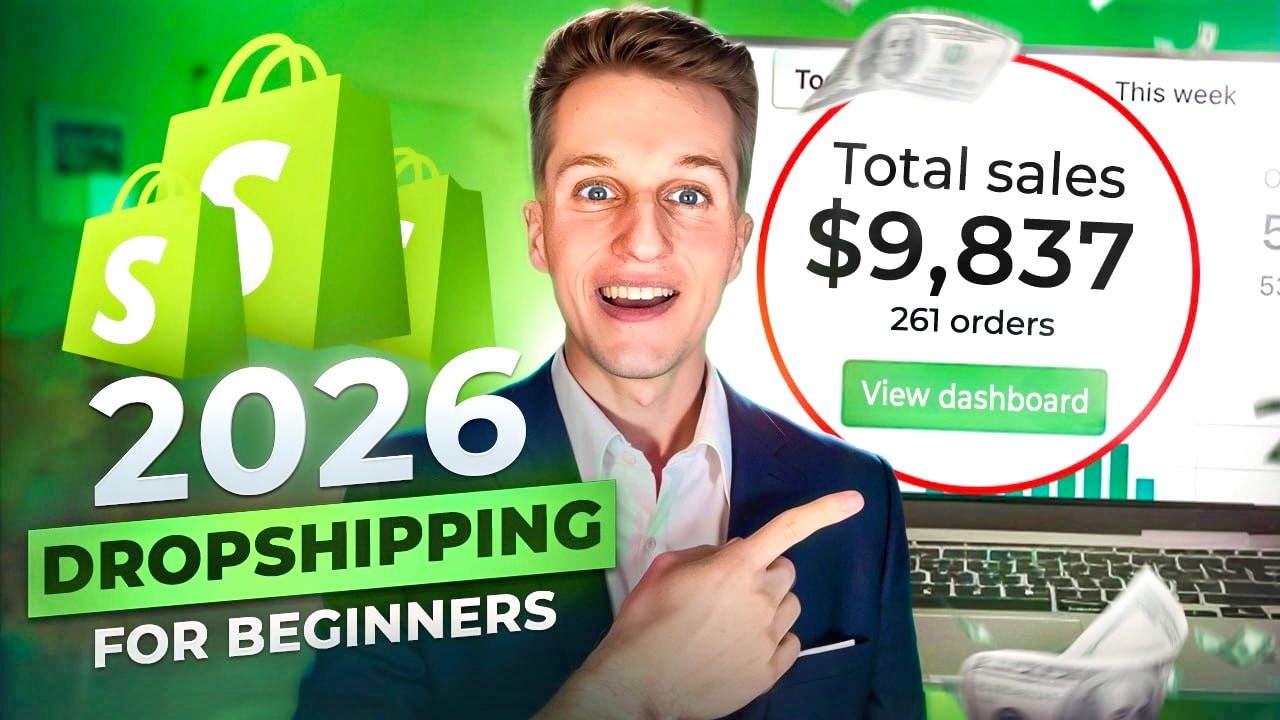 EASIEST Way To Start Shopify Dropshipping From Scratch In 2025