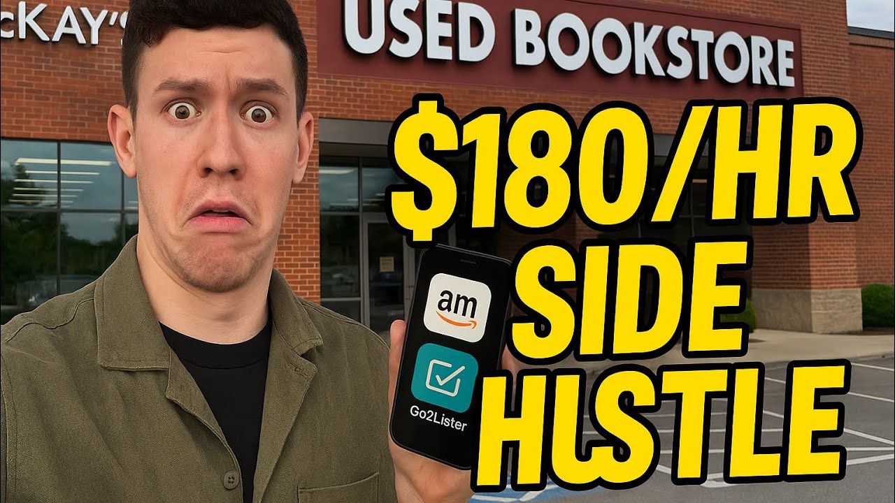 How to Make $180+/HR Selling Books on Amazon (Beginner Guide in Less Than 7 Minutes)