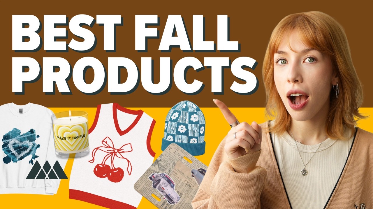 Printful’s Top 5 Fall Products for 2025 You NEED in Your Store