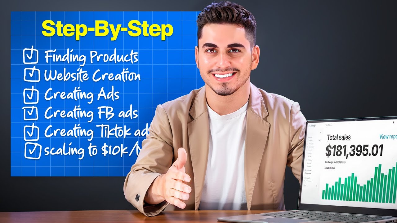 Step By Step Shopify Dropshipping Tutorial For Beginners In 2025 (FULL COURSE)