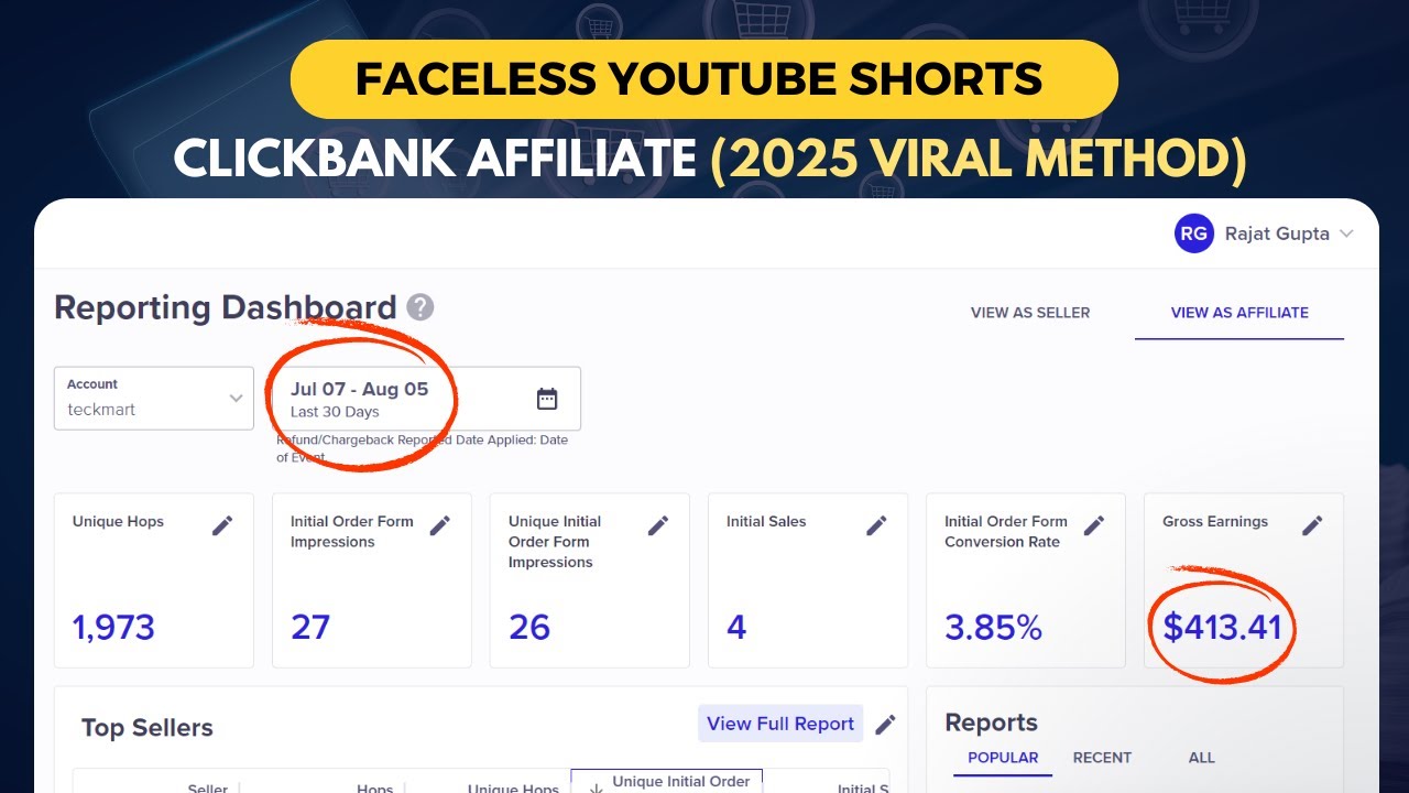 Clickbank Affiliate Strategy + Faceless YouTube Shorts (2025 Viral Method)