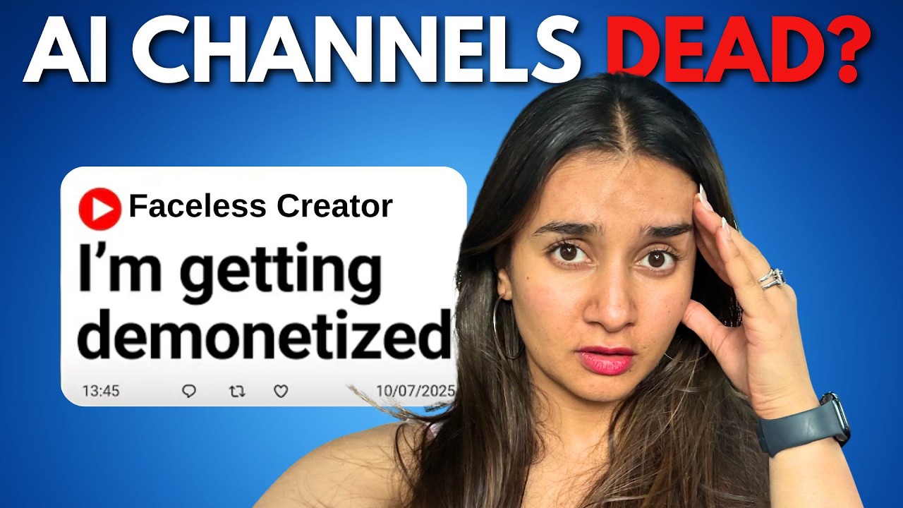 YouTube’s New Policy Just Killed Faceless AI Channels?