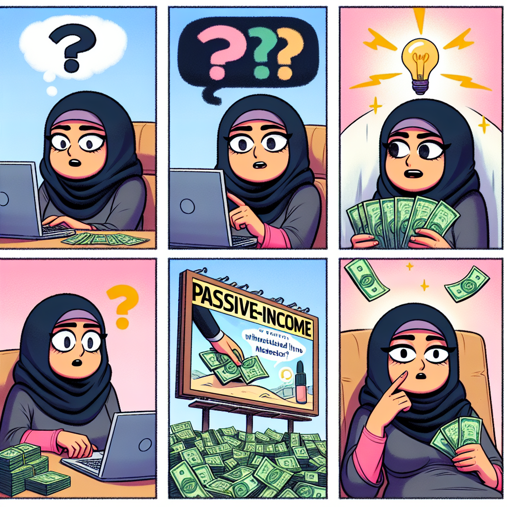 passive-income step by step guide comic