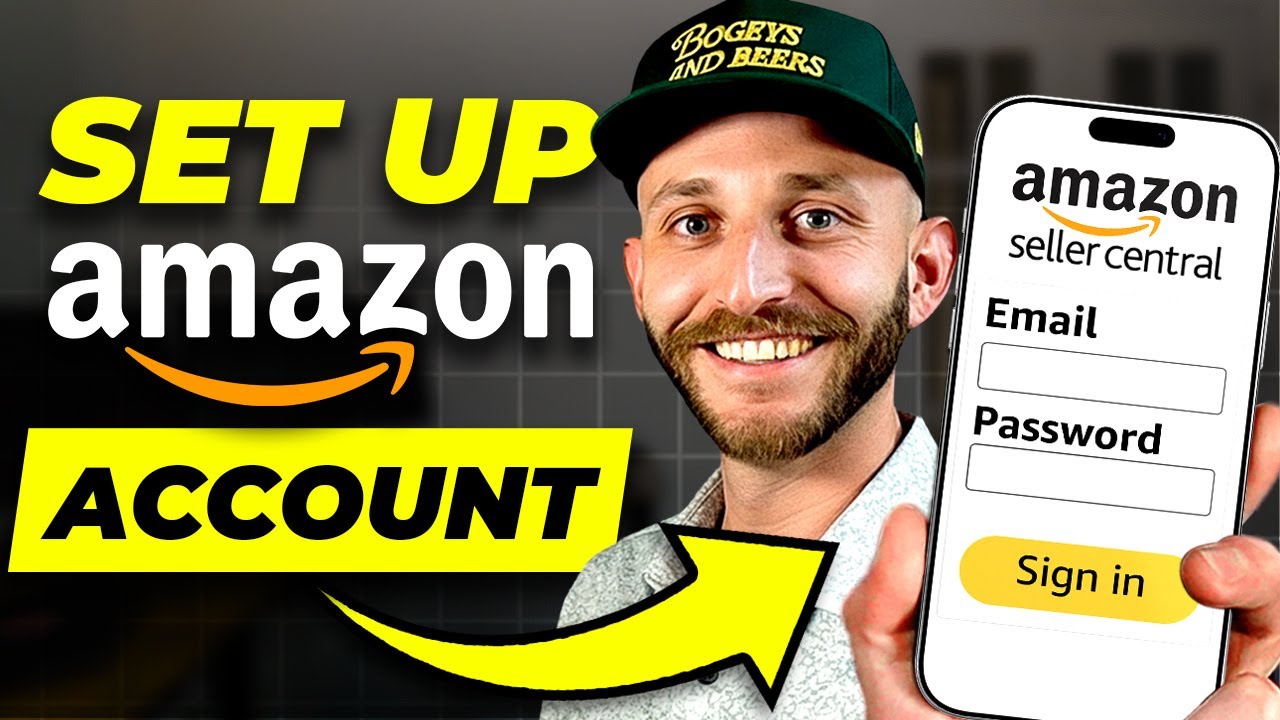 5 MINUTE Amazon FBA Sign Up Guide for Beginners | Amazon Seller Central 2025