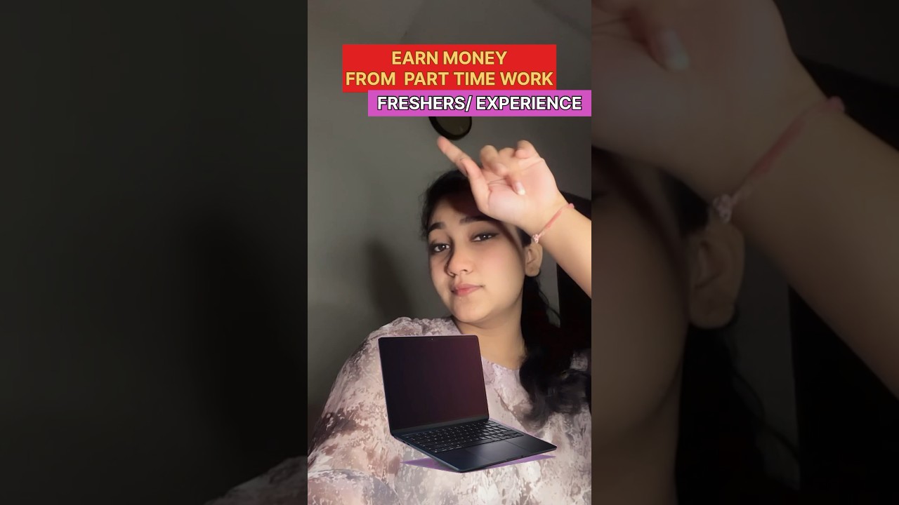 Earn Money Online |With Laptop| Work From Home| Freshers/Experienced| #shorts #workfromhome