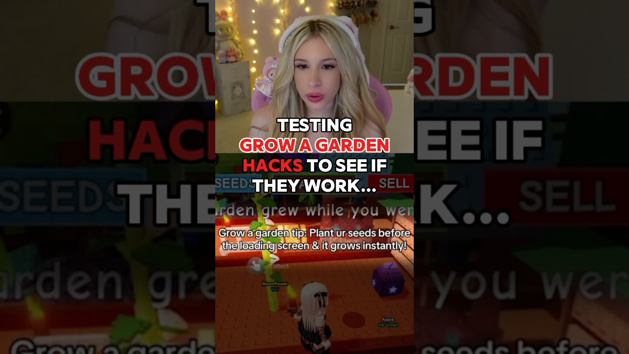 TESTING “GROW A GARDEN” HACKS To See If They Work!