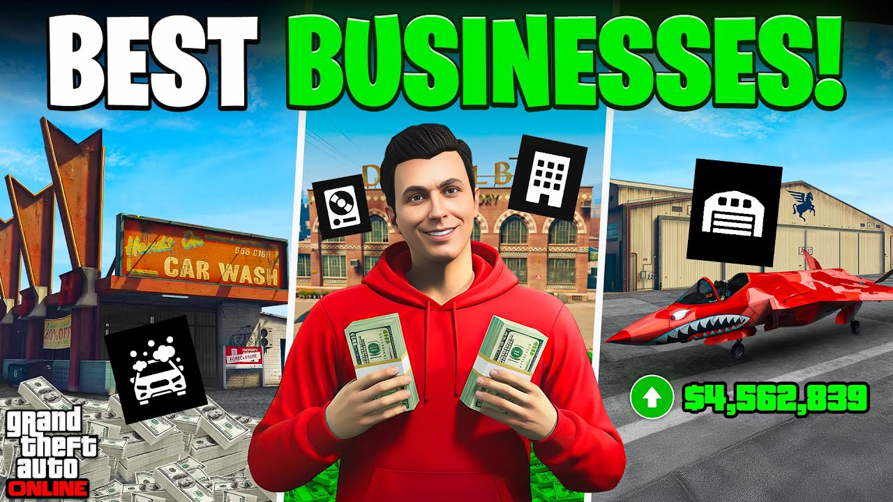 Top 10 Profitable Businesses YOU MUST Own in GTA Online