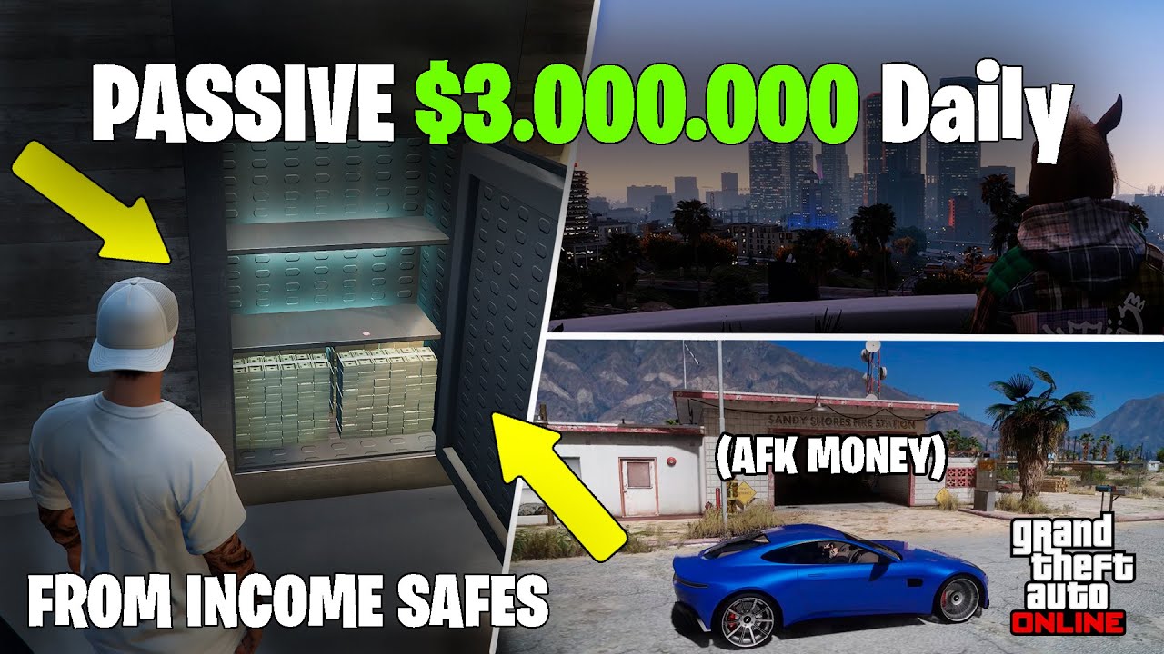 How to Make Passive Safes Work for You in GTA 5 Online (AFK Money)