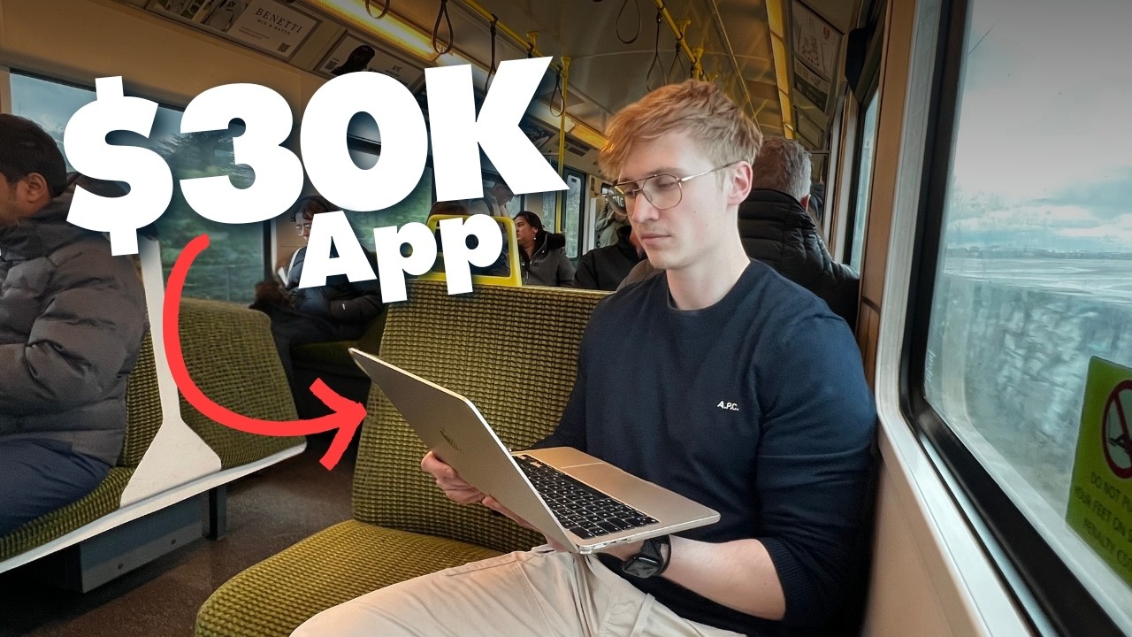 I used Cursor to build an app on the train, made $30K, and quit my job.