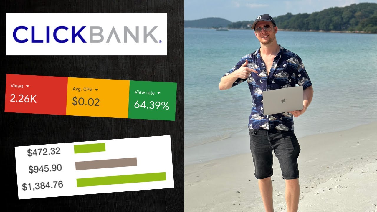 YouTube Ads For ClickBank Affiliate Marketing (step by step)