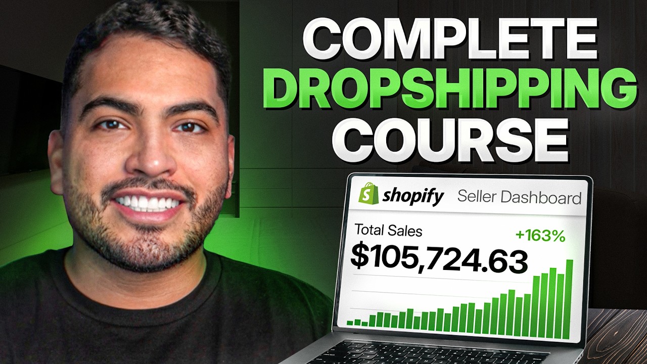 Shopify Dropshipping Full Course 2026 | Complete Beginner Step-by-Step Guide (4 Hours)