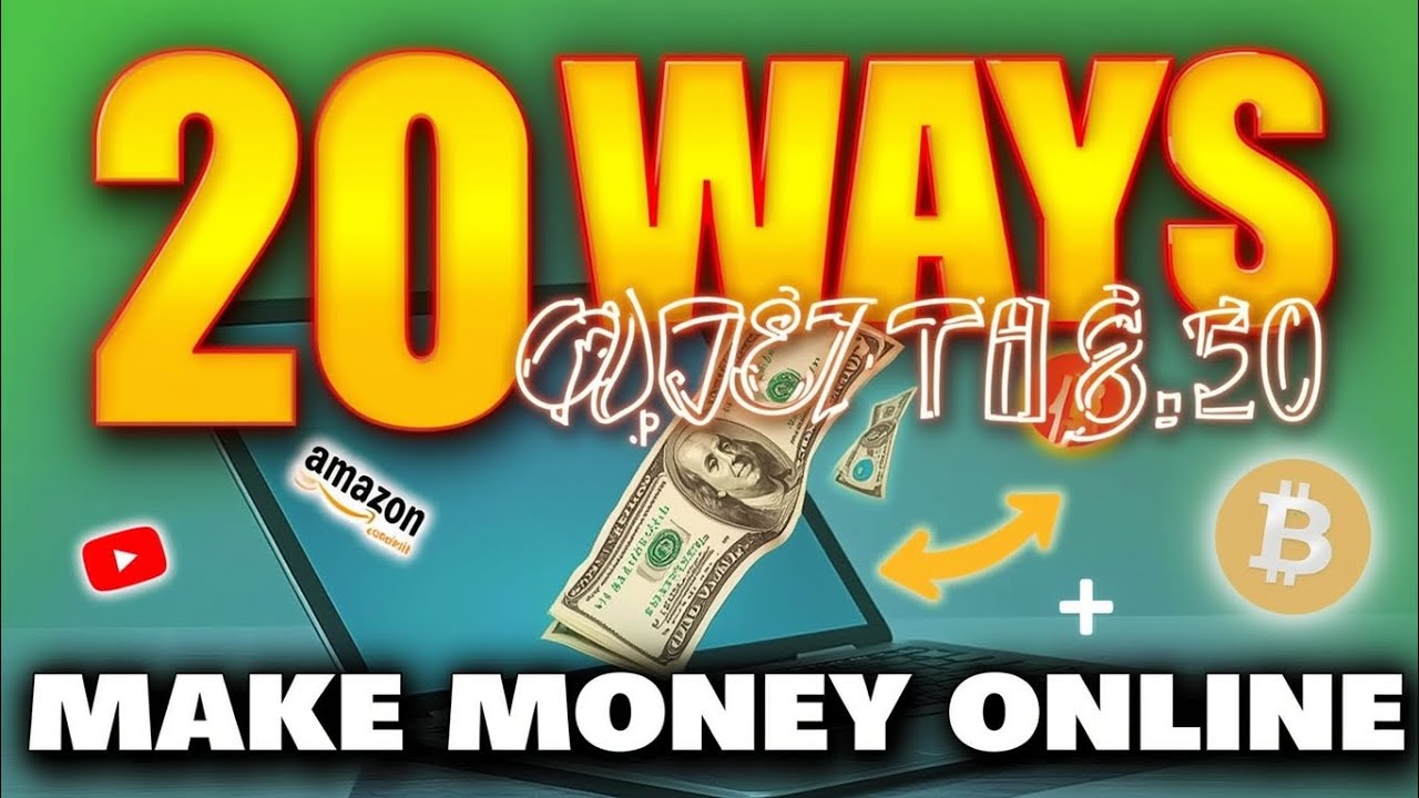 20 Best Ways to Make Money Online in 2025 | Earn Money From Home #MakeMoneyOnline #OnlineBusiness