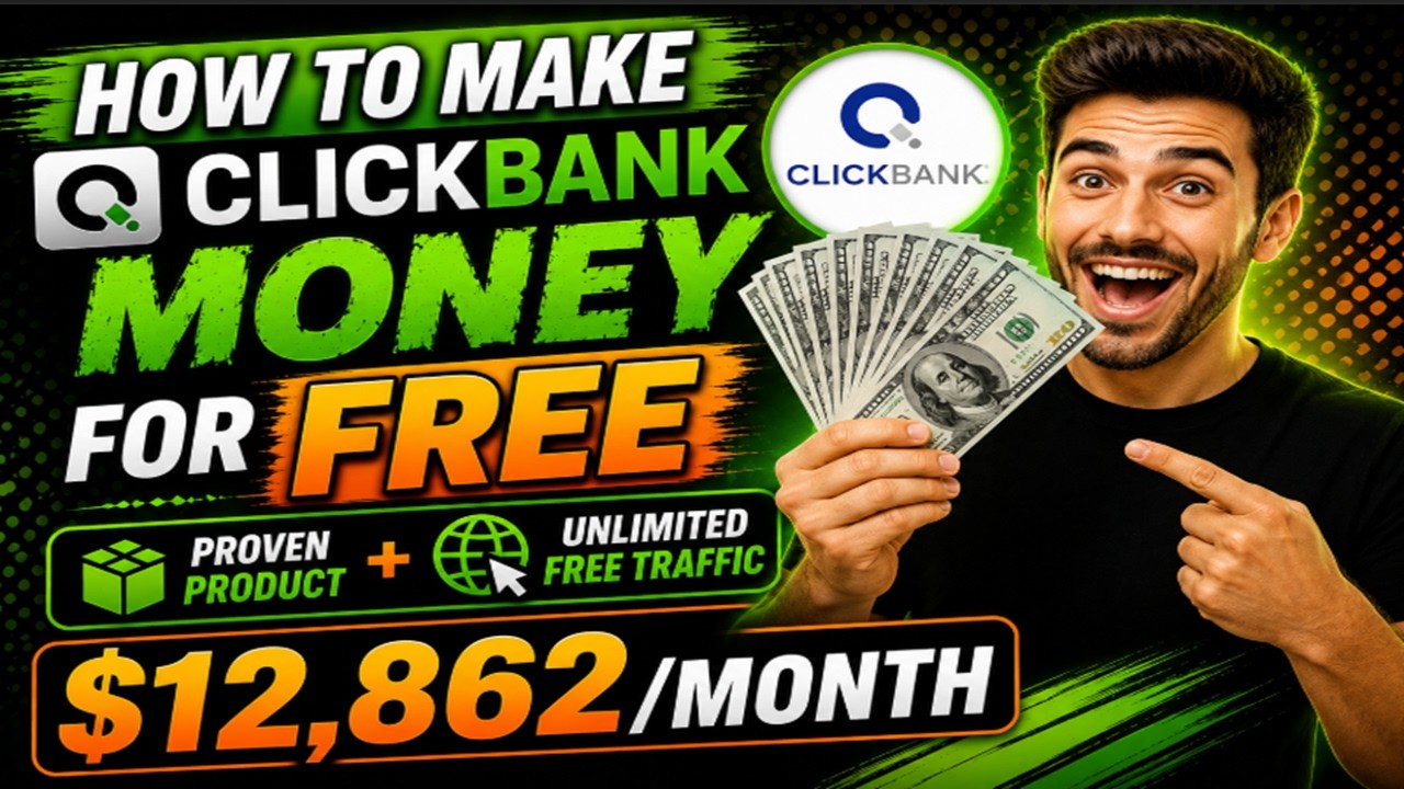 How To Make Clickbank Money For FREE